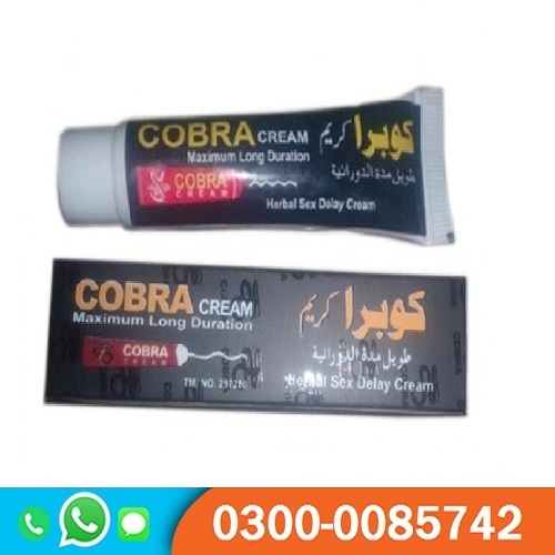 Cobra Long Duration Time Delay Cream In Pakistan